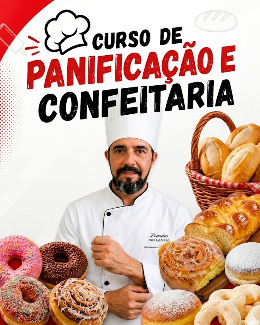 Curso de Panificação e Confeitaria